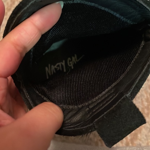 Nasty Gal suede boots UK size 4 (USA size 6) - Picture 4 of 5